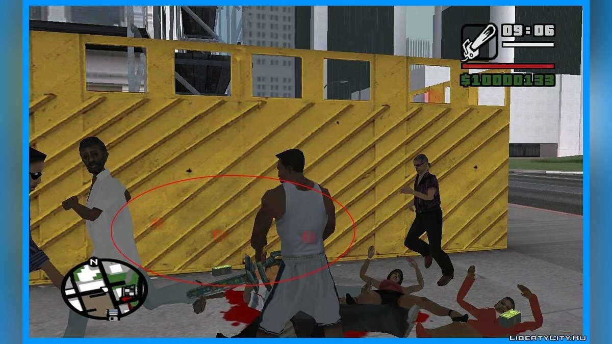 Rain and Blood Drops on Screen like in GTA VC 3.0 / GTA San Andreas
