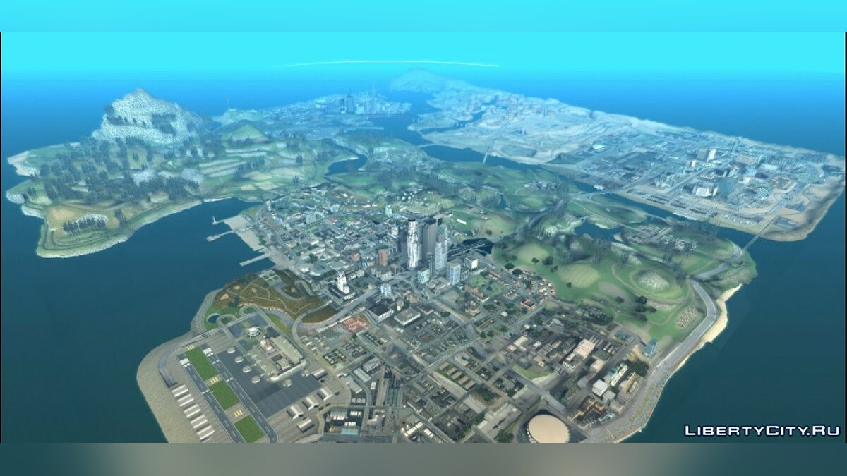 GTA San Andreas Map | 3D model