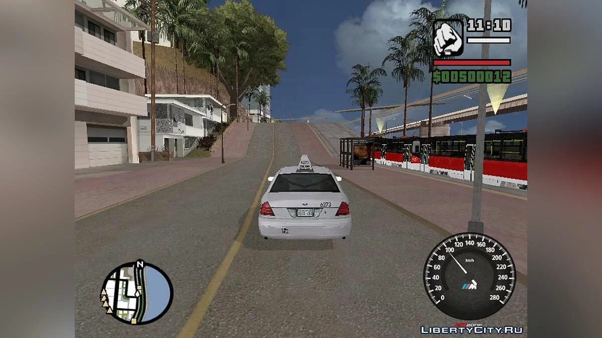Los Santos Straßenbahnroute / GTA San Andreas