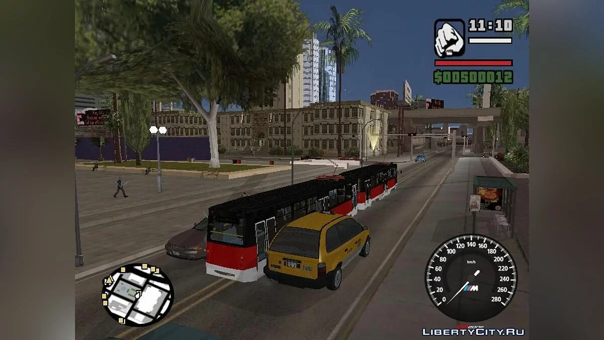 Los Santos Straßenbahnroute / GTA San Andreas
