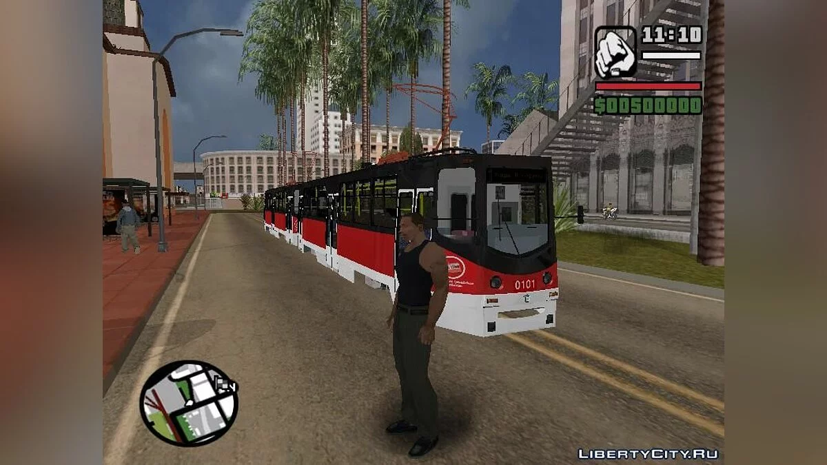Los Santos Straßenbahnroute / GTA San Andreas