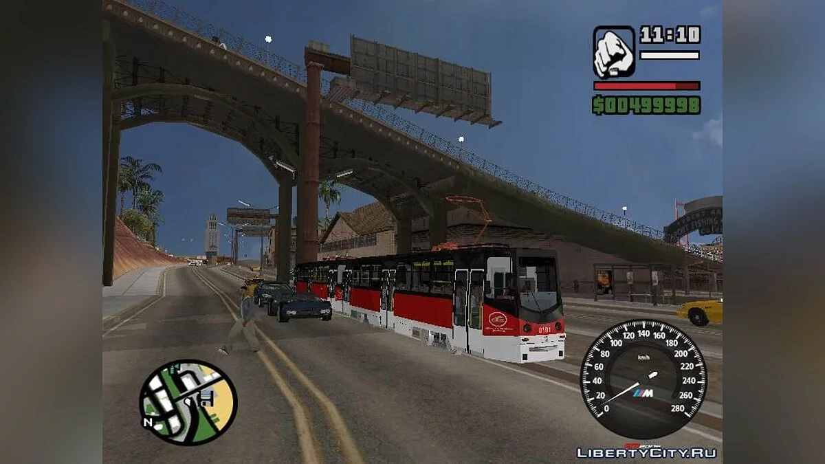 Los Santos Straßenbahnroute / GTA San Andreas