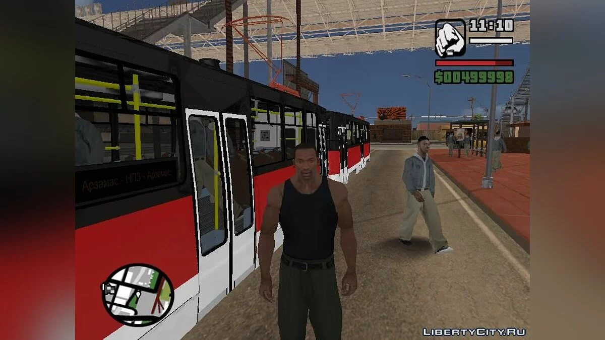 Los Santos Straßenbahnroute / GTA San Andreas