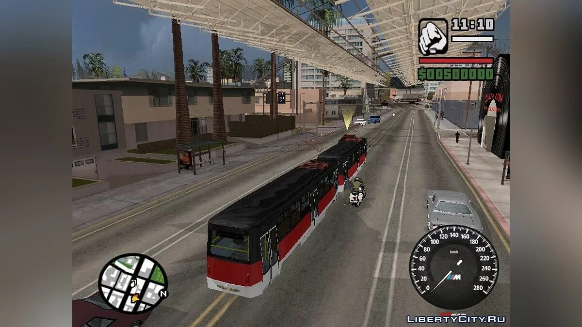 Los Santos Straßenbahnroute / GTA San Andreas