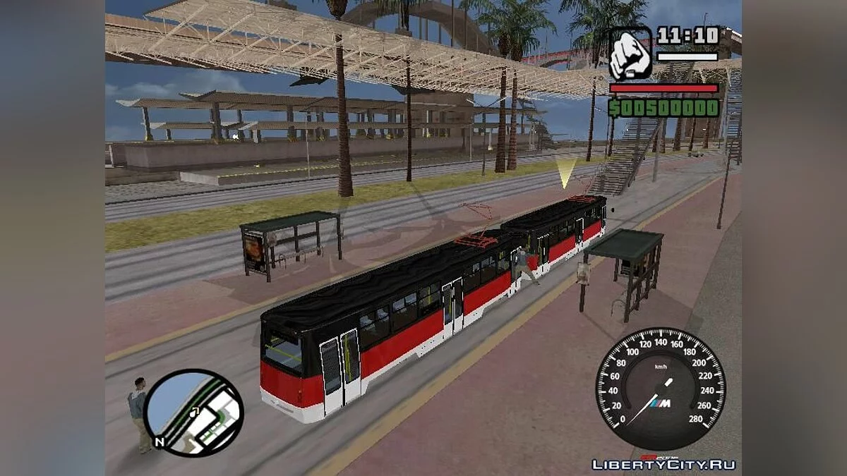 Los Santos Straßenbahnroute / GTA San Andreas