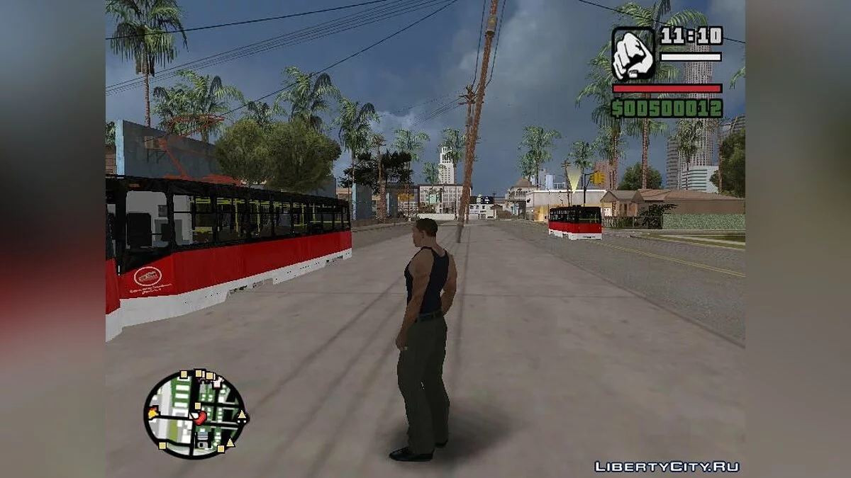 Los Santos Straßenbahnroute / GTA San Andreas