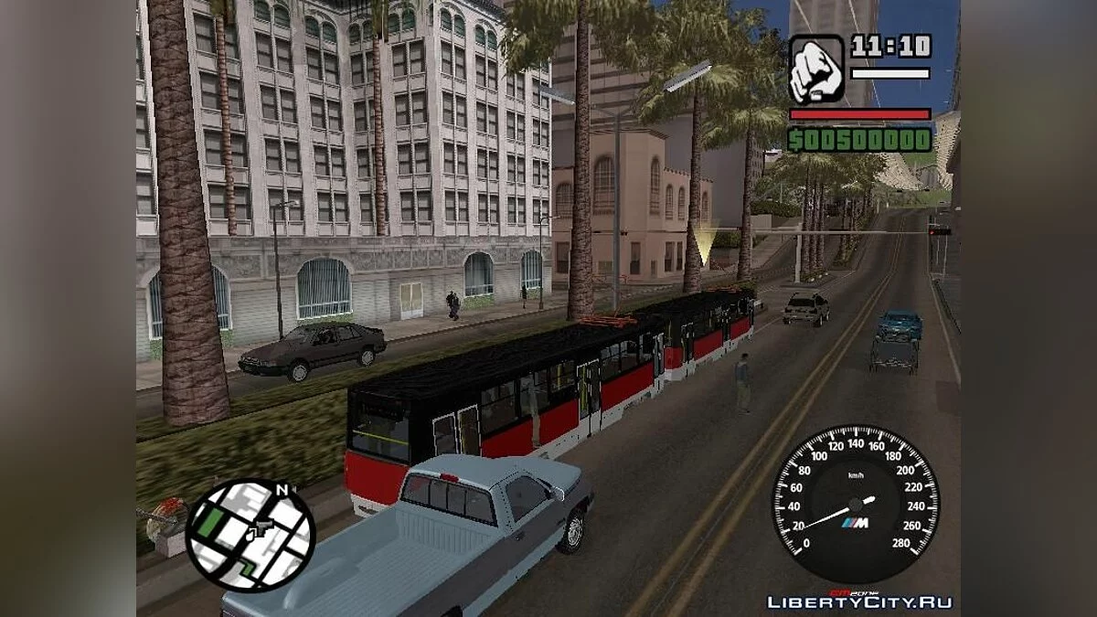 Los Santos Straßenbahnroute / GTA San Andreas