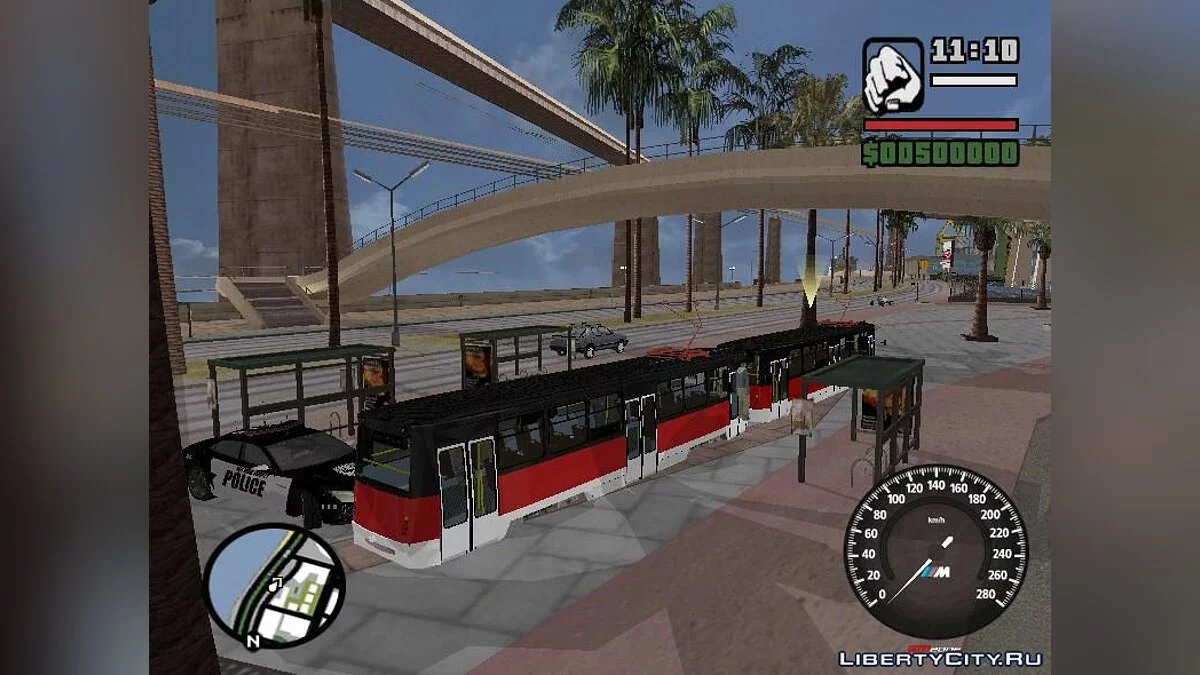 Los Santos Straßenbahnroute / GTA San Andreas