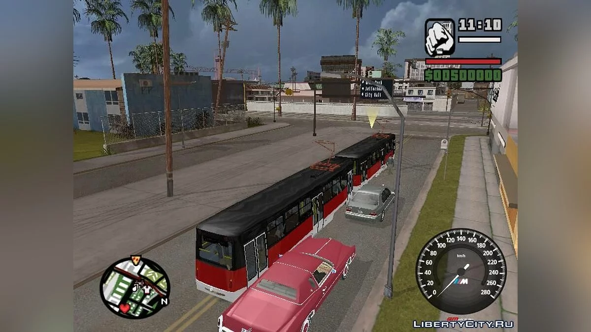 Los Santos Straßenbahnroute / GTA San Andreas
