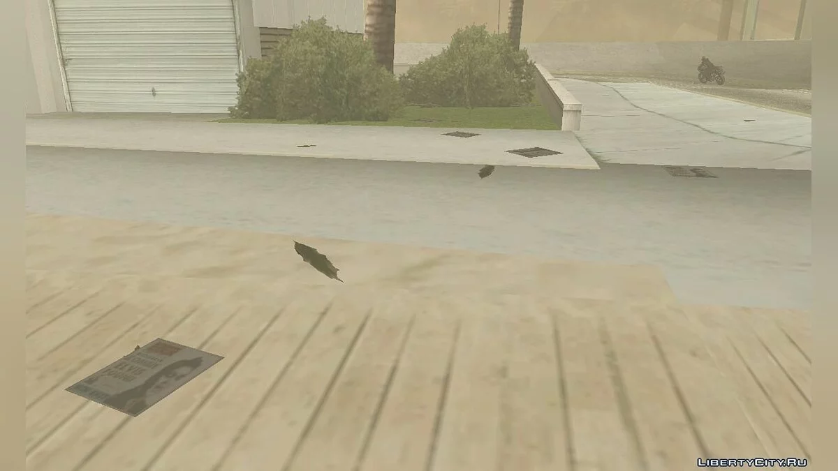 قمامة على الطرق كما في GTA VC v2 / جي تي إيه سان أندرياس