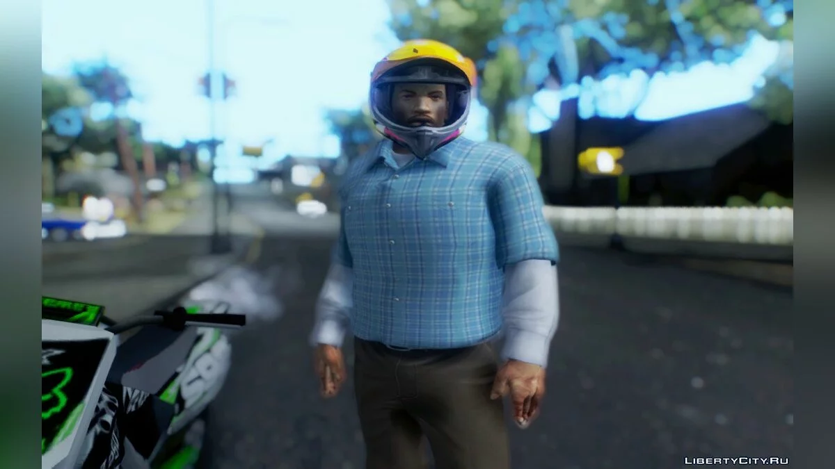 Mod de Capacete NPC v2.5 / GTA San Andreas