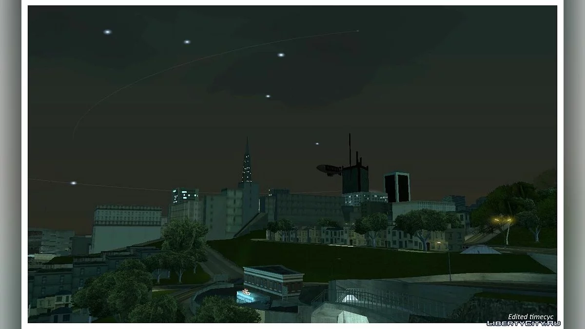 Рекламний дирижабль як у GTA VC v6 (знову оновлено) / GTA San Andreas