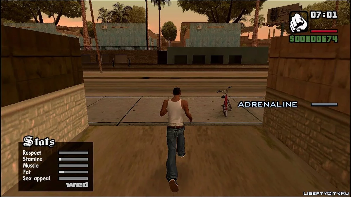 Спеціальний адреналін v4.0.2 / GTA San Andreas