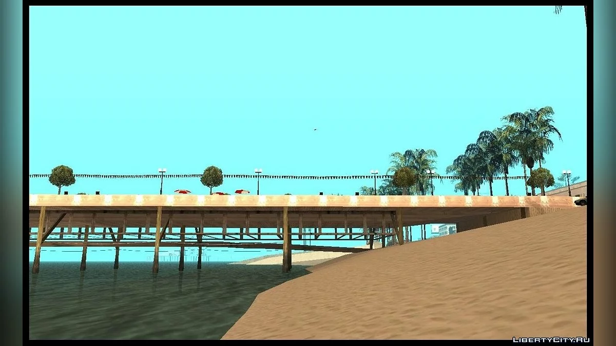 Partikel - burung di kejauhan seperti di GTA VC / GTA San Andreas