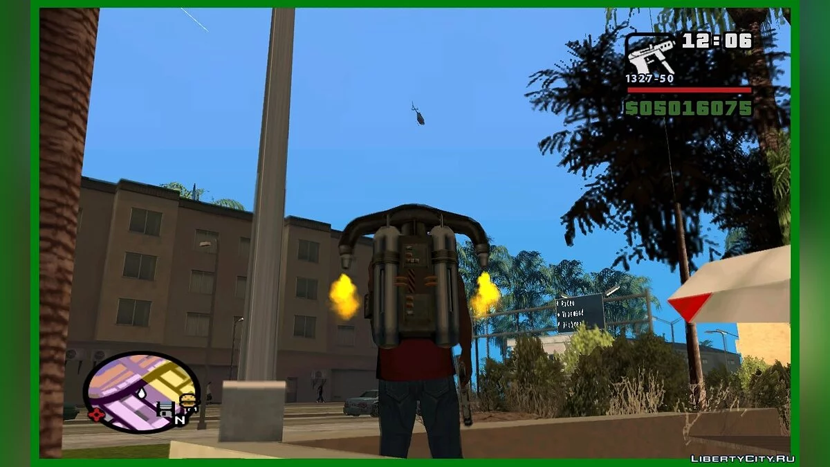 Helicopters in the Sky like in GTA VC / GTA San Andreas