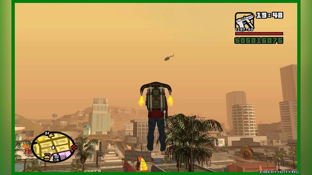 Helicopters in the Sky like in GTA VC / GTA San Andreas