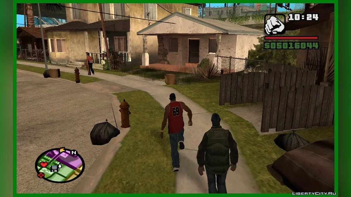 Living CJ like in GTA VC 6 (another fix) / GTA San Andreas