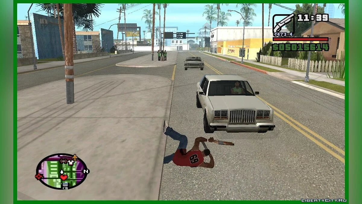 Living CJ like in GTA VC 6 (another fix) / GTA San Andreas