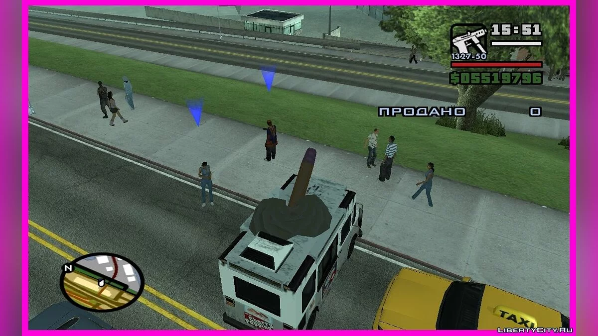 Distribution Mission from GTA VC 0.4 and 0.5 (Updated Again) / GTA San Andreas