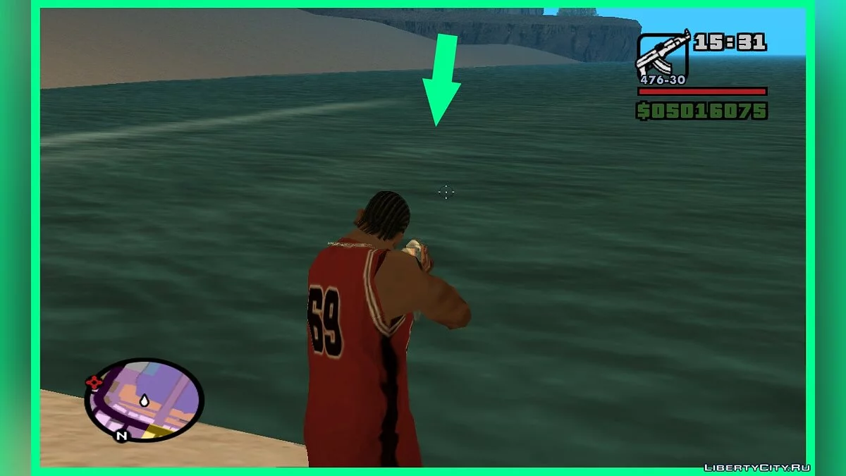 Waves on Water Like in GTA VC (Fixed) / GTA San Andreas