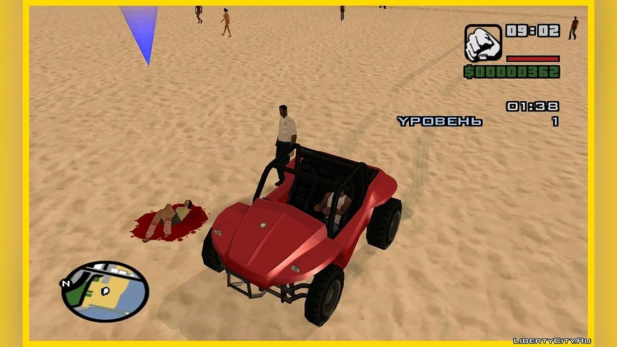 Місія Beach Patrol з GTA VCS (оновлено) / GTA San Andreas