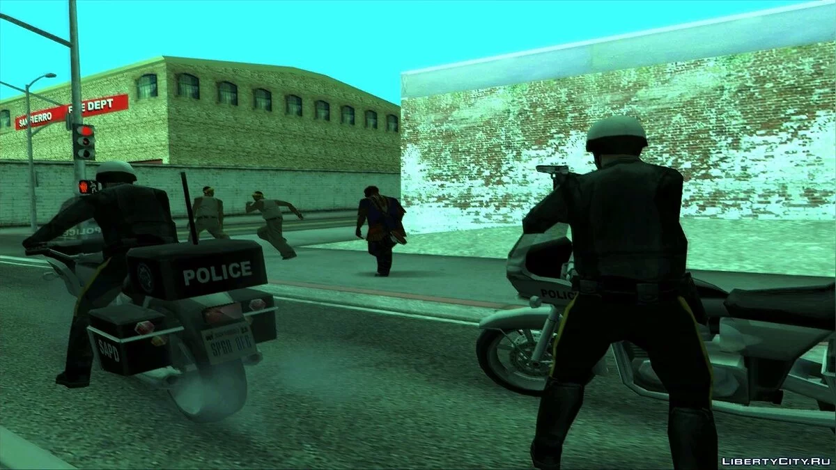 Enhanced Cop AI v1.1 / GTA San Andreas
