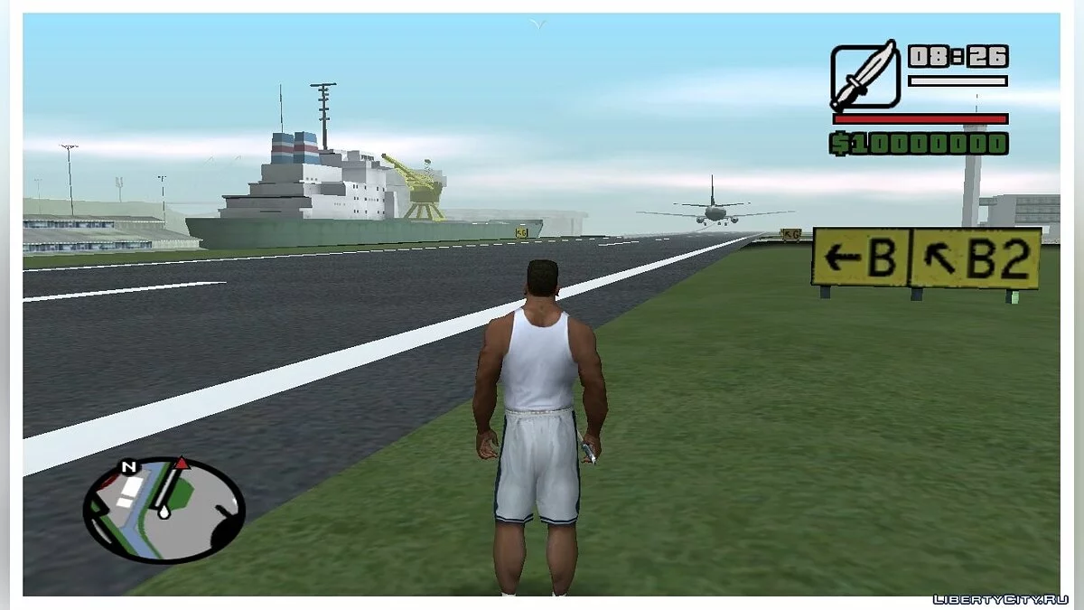 حركة جوية جديدة كما في GTA VC (تم الإصلاح) / جي تي إيه سان أندرياس