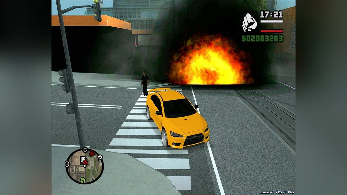 Mine Rouge V4.0 / GTA San Andreas