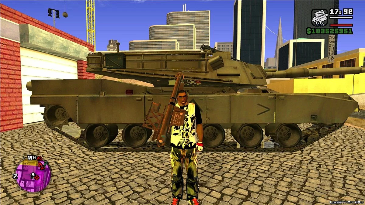 Оновлення для RPG&Missle Launcher V3.0 / GTA San Andreas