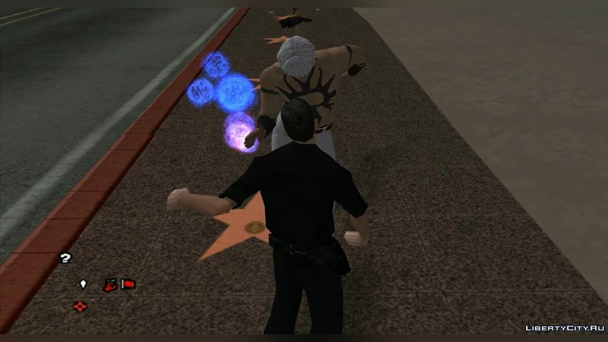 Attaques magiques d'Orochi du jeu King of Fighters / GTA San Andreas