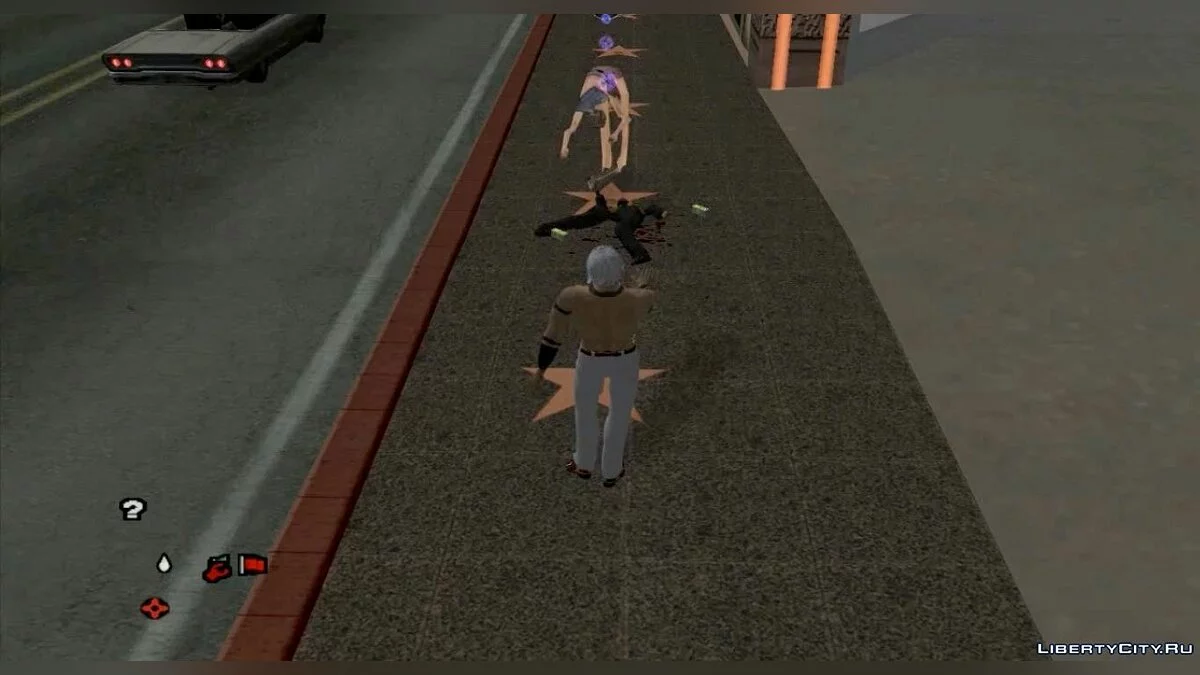 Attaques magiques d'Orochi du jeu King of Fighters / GTA San Andreas