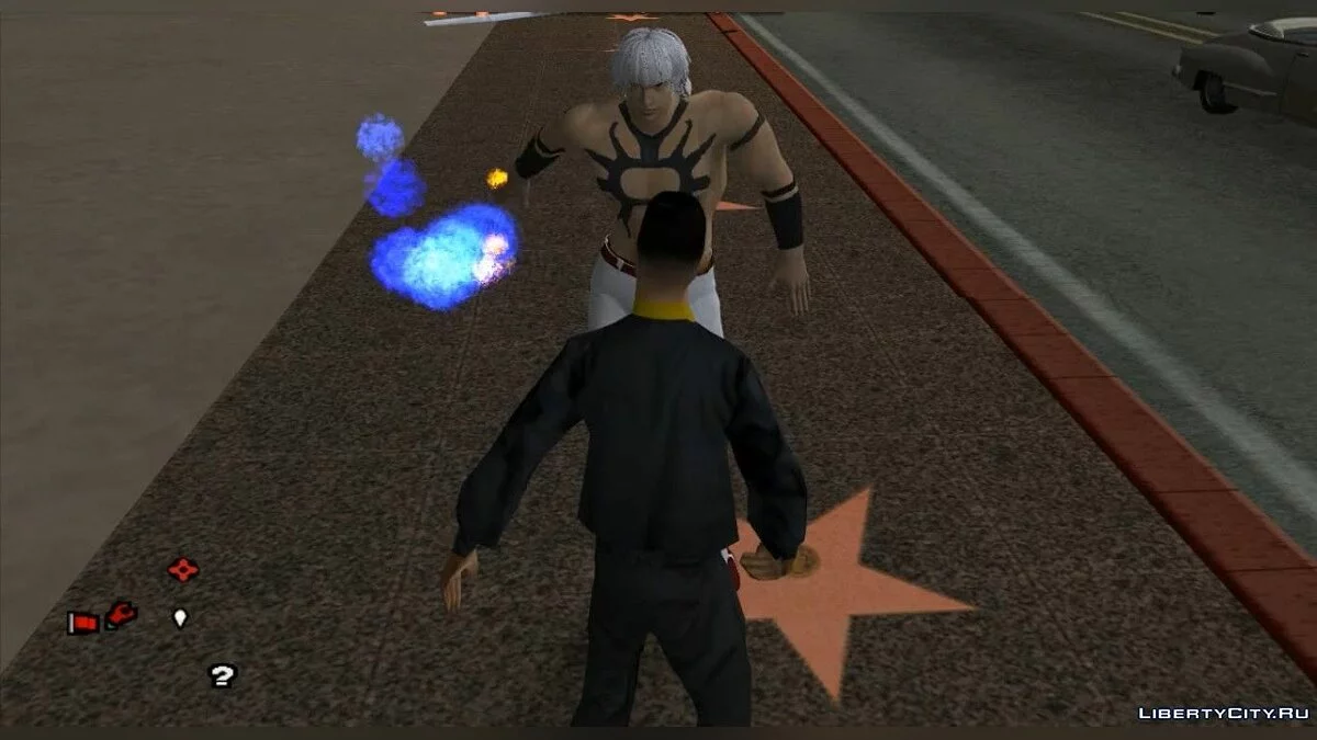 Attaques magiques d'Orochi du jeu King of Fighters / GTA San Andreas