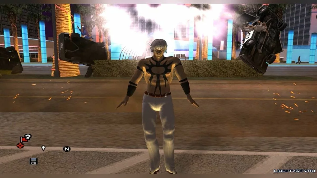 Attaques magiques d'Orochi du jeu King of Fighters / GTA San Andreas