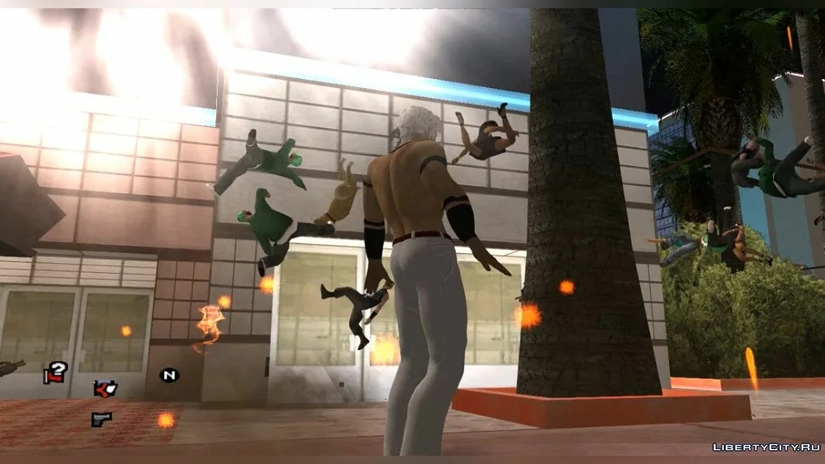 Attaques magiques d'Orochi du jeu King of Fighters / GTA San Andreas