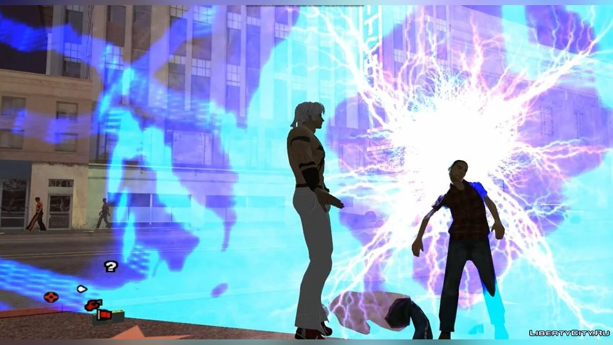 Attaques magiques d'Orochi du jeu King of Fighters / GTA San Andreas
