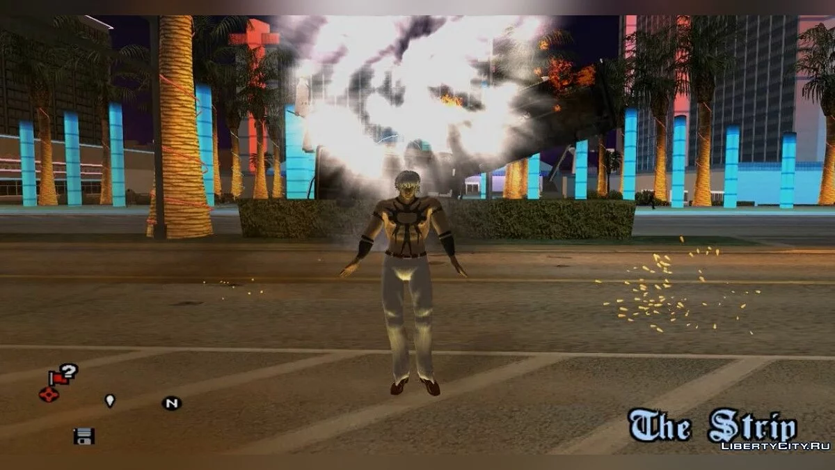 Attaques magiques d'Orochi du jeu King of Fighters / GTA San Andreas