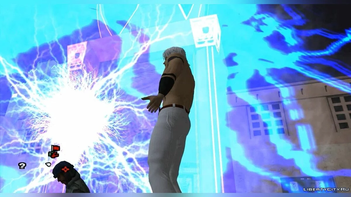 Attaques magiques d'Orochi du jeu King of Fighters / GTA San Andreas