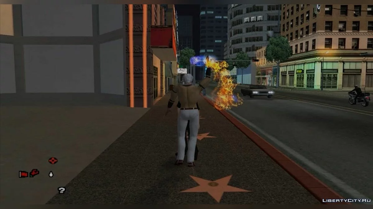 Attaques magiques d'Orochi du jeu King of Fighters / GTA San Andreas