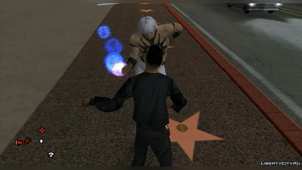 Attaques magiques d'Orochi du jeu King of Fighters / GTA San Andreas