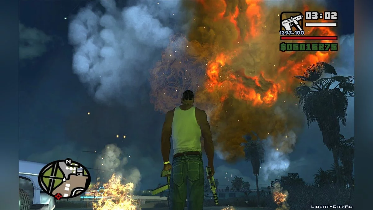Rocket Flight! - Missile Riding V2 / GTA San Andreas