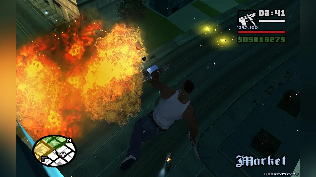 Rocket Flight! - Missile Riding V2 / GTA San Andreas