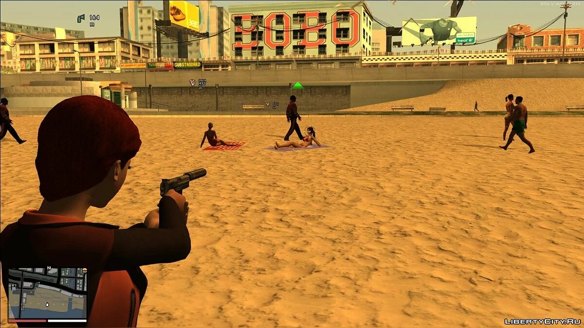 Secousse de caméra de tir - Tremblement de caméra lors du tir (Mis à jour) / GTA San Andreas