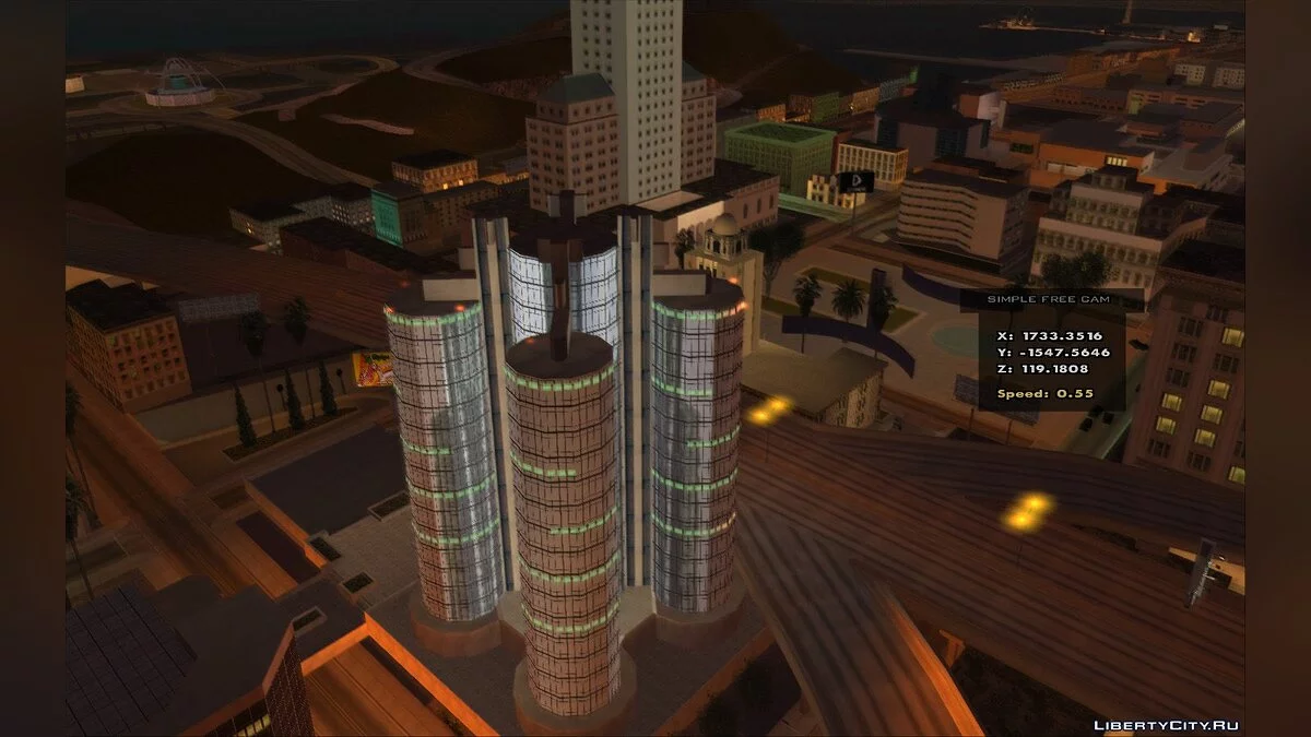 Caméra libre (Noclip) - Caméra gratuite simple / GTA San Andreas