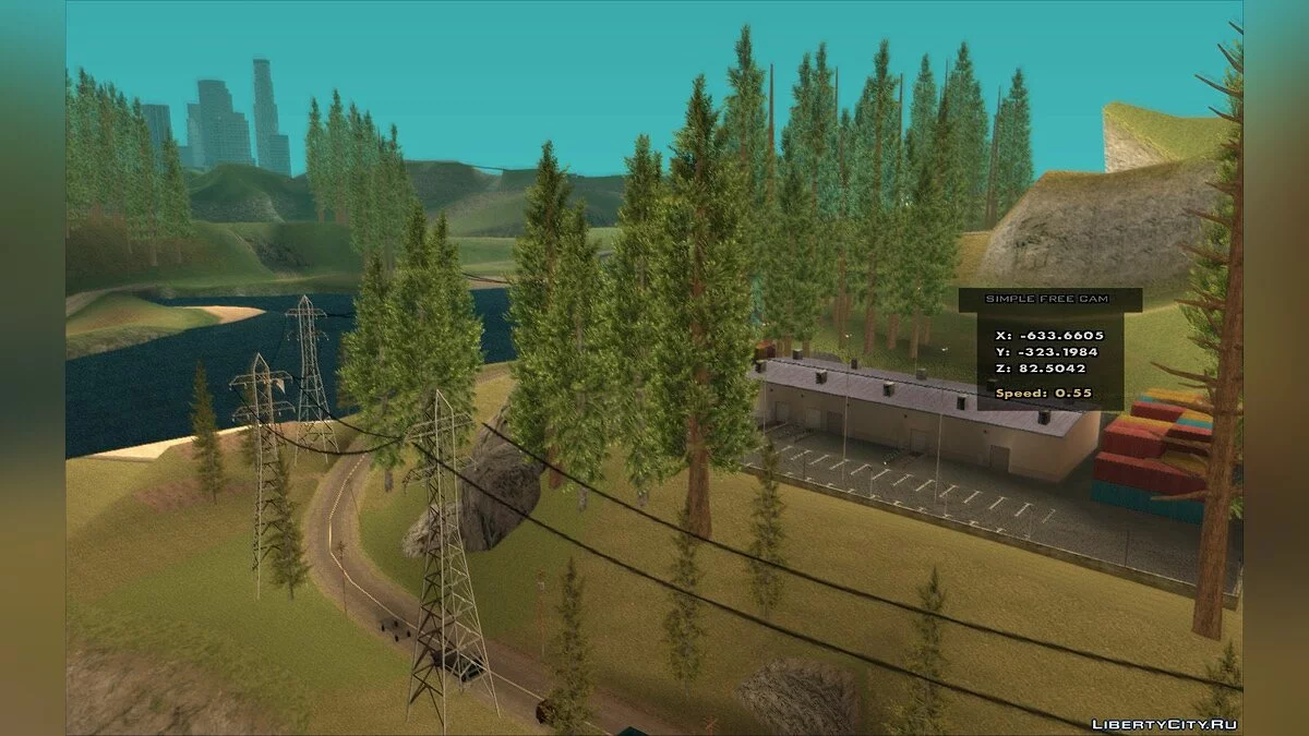 Caméra libre (Noclip) - Caméra gratuite simple / GTA San Andreas