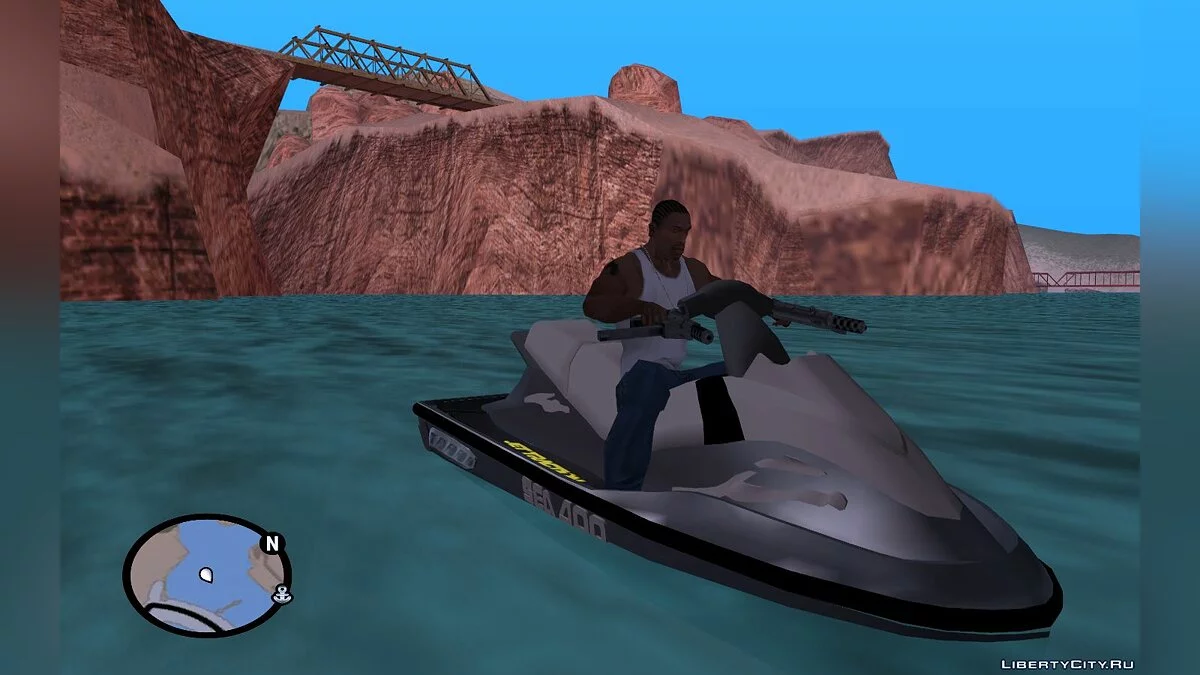 Jet Ski! (Watercraft) - Mod Jetski v2.5 / GTA San Andreas