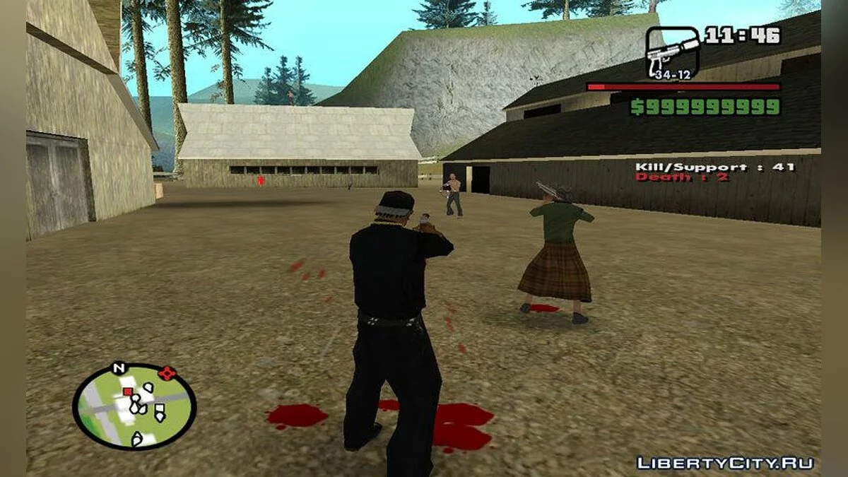 A9x自由战斗v.3(PC)#3 El Corona自由战斗(帮派战争) / GTA San Andreas