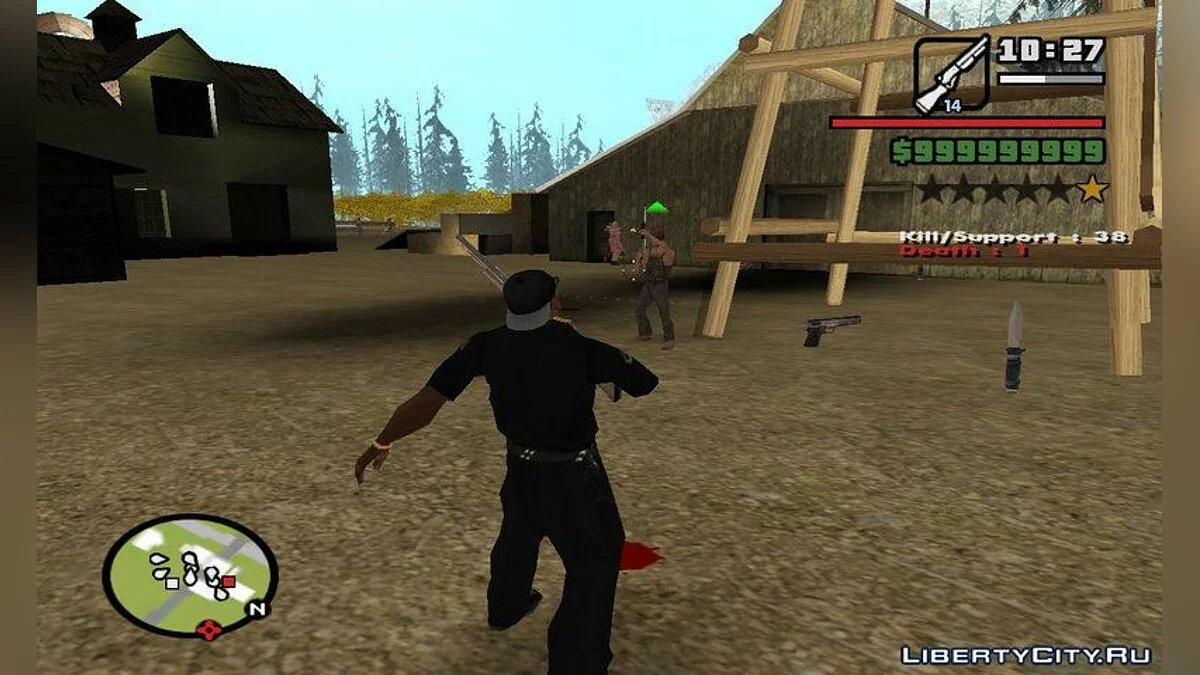A9x自由战斗v.3(PC)#3 El Corona自由战斗(帮派战争) / GTA San Andreas
