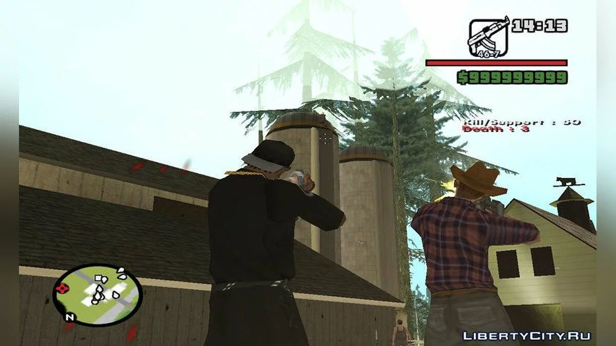 A9x自由战斗v.3(PC)#3 El Corona自由战斗(帮派战争) / GTA San Andreas