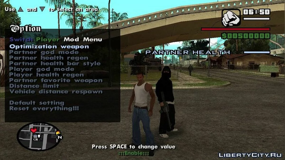 Mod de changement de joueur v3.1 - Changement de joueurs comme dans GTA 5 / GTA San Andreas