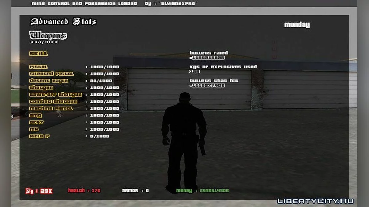 Estatísticas Avançadas / GTA San Andreas
